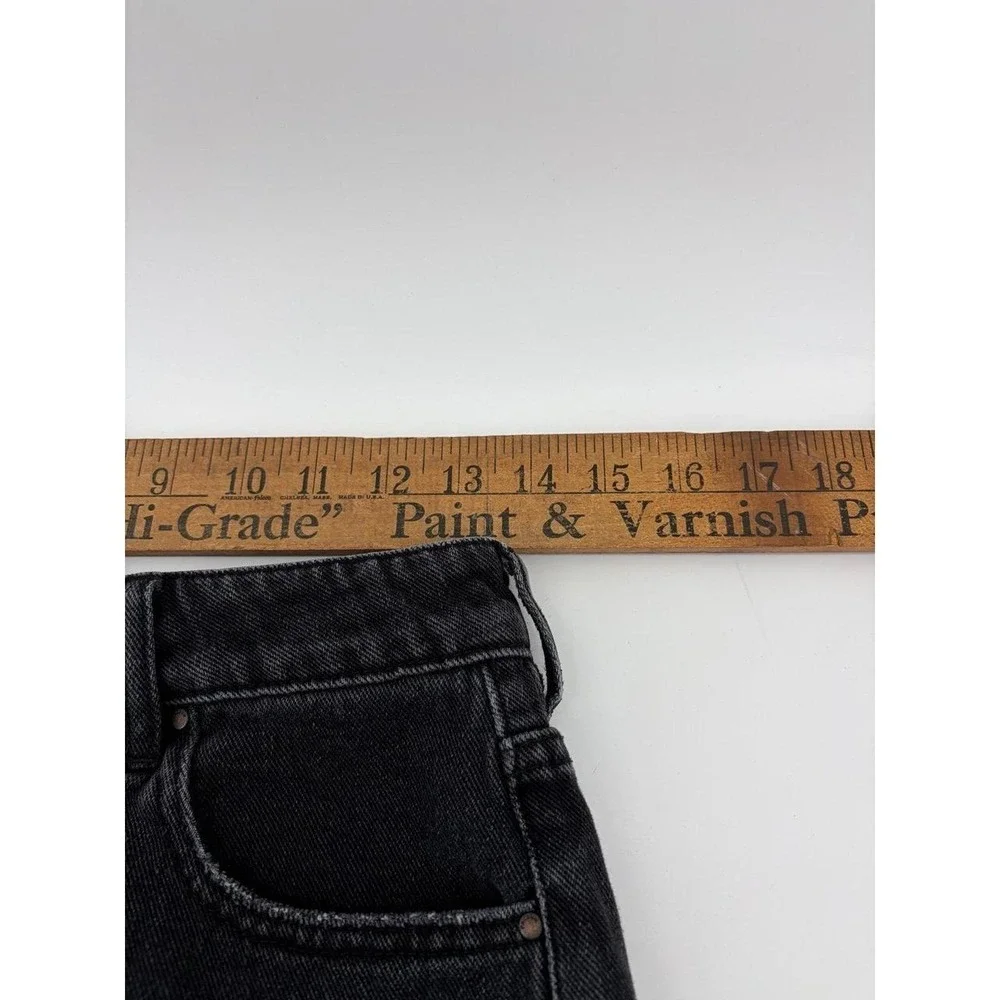 Pacsun Los Angeles, Black Denim Distressed Jean Skirt, Women's Size 26, Pre-Own